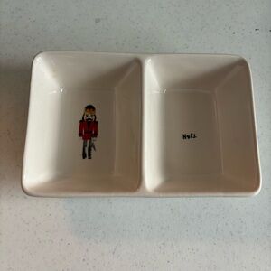 Rae Dunn Magenta Nut Cracker Nut Dish Collection Decoration